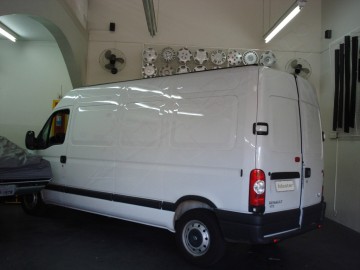 Revestimento de Van - Madeira Borracha Carpete